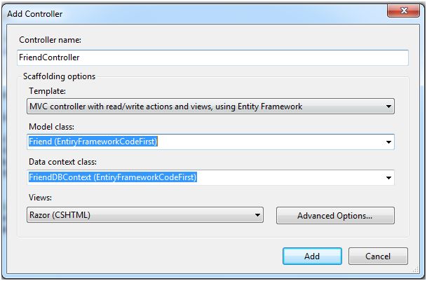 add a new controller 